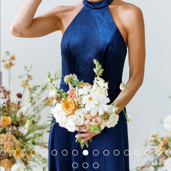 Revelry Tori Velvet Dress - Picture 5 of 13